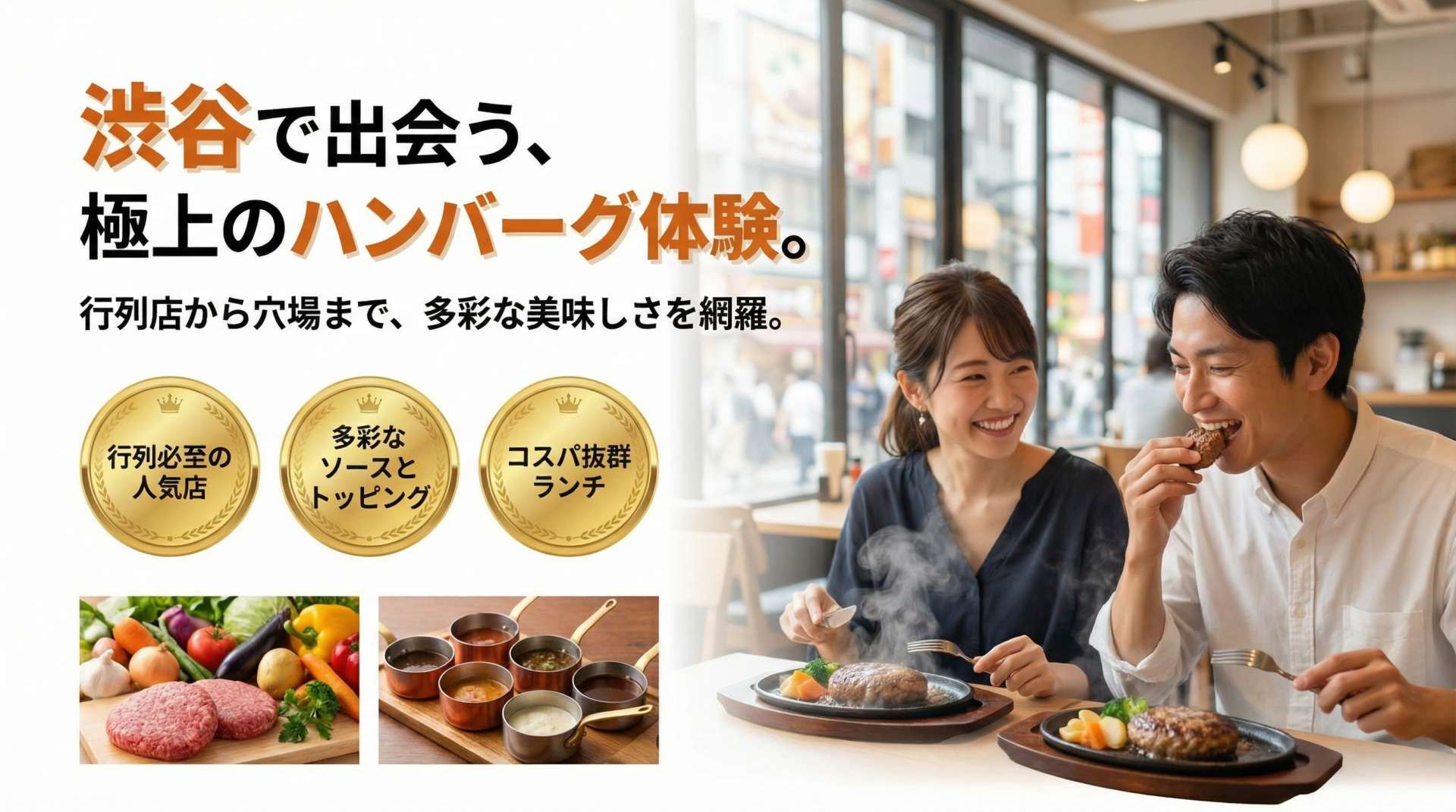渋谷で味わう人気ハンバーグ店の魅力とおすすめポイント